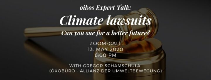 Climate lawsuits – Can you sue for a better future?
