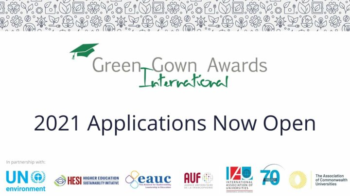 International Green Gown Awards 2021 Launch